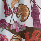 Geometry Greetings From Indiana Towel