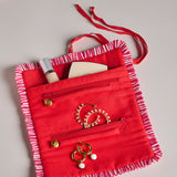 Jewelry Roll, Red