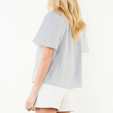 THML Seersucker Woven Top