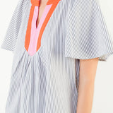 THML Seersucker Woven Top