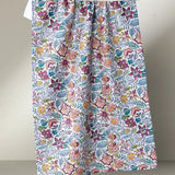 Geometry Amethyst Tea Towel