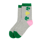 Shamrock Socks - Grey