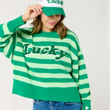 "LUCKY" Shamrock Hat