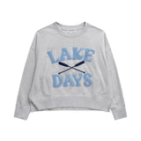 Lake Days Relaxed Sweatshirt - Grey