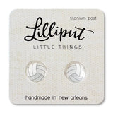 Lilliput Volleyball Earrings