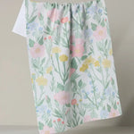 Floral patterned towel 
