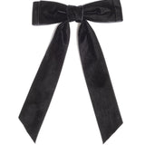 Velvet Bow Clip