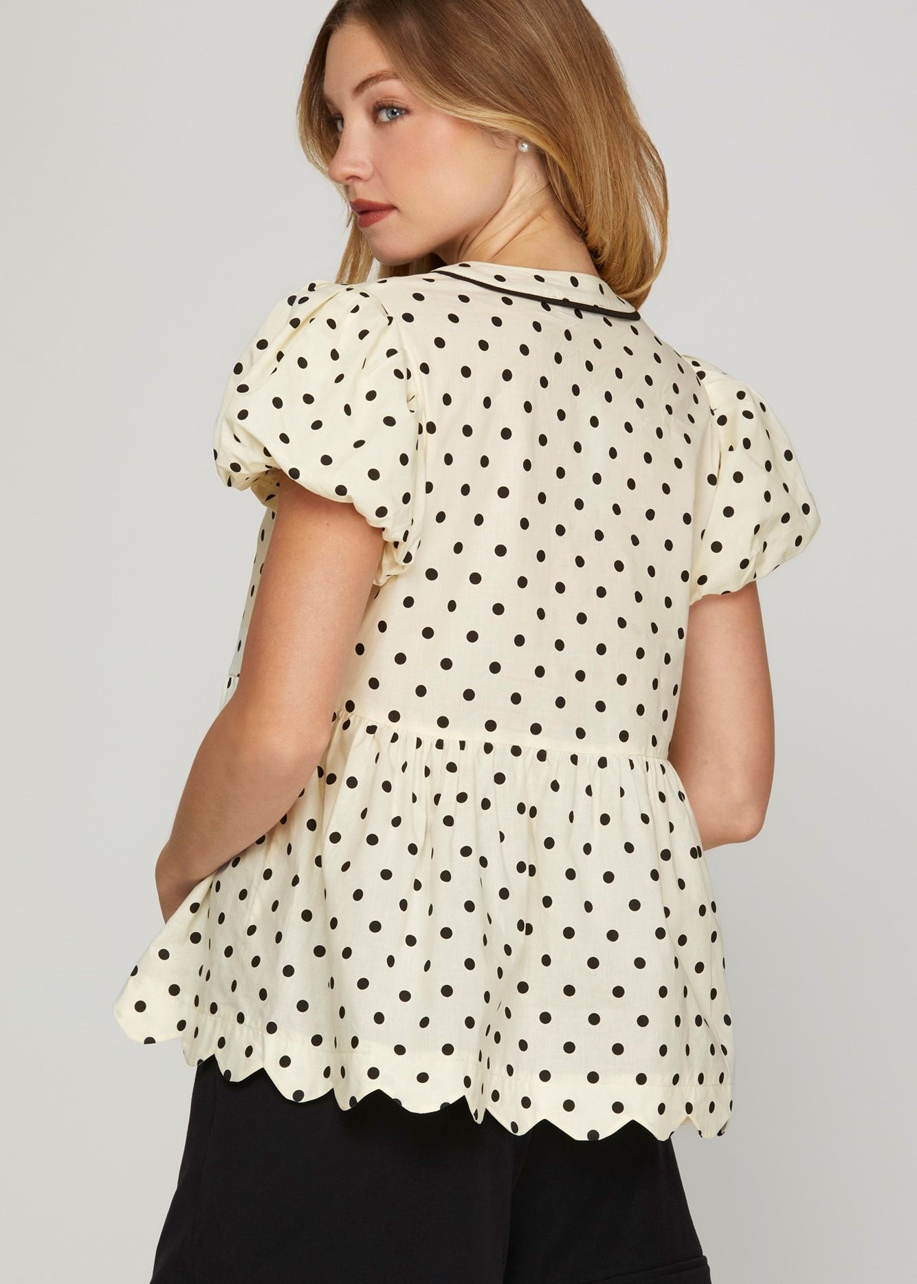 Polly Polka Dot Top