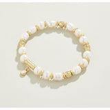 Spartina Stretch Bracelet 8mm Pearl