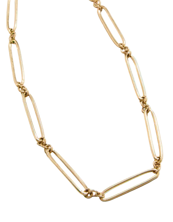 Spartina Paperclip chain necklace