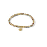 Spartina Natural Disk Stretch Bracelet