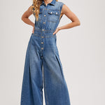 denim jumpsuit 