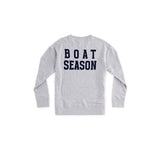 Boat Season Sweatshirt Grey